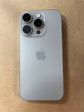 iPhone 15 Pro Back Housing Replacement w Small Parts OEM - Natural Titan- A