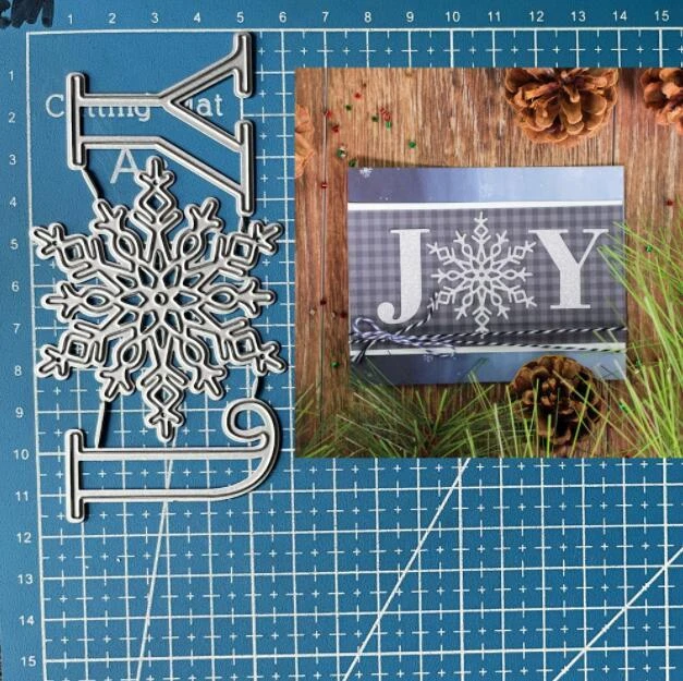 Word Metal Cutting Dies Scrapbooking Album Embossing Paper Card Crafts Stencils