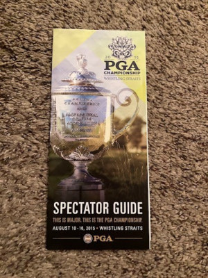 2015 PGA CHAMPIONSHIP WHISTLING STRAITS SPECTATOR GUIDE JASON DAY JORDAN SPIETH