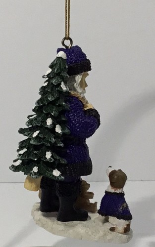 Baltimore Ravens Santa’s Friend Christmas Ornament Memory Company NFL Football - Picture 6 of 7