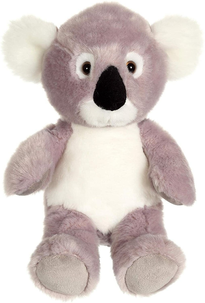 Doudou Peluche Nounours Koala gris taupe et blanc Green Forest 26