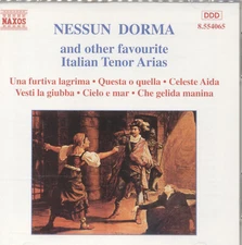 Nessun Dorma and Other Favourite Italian Tenor Arias CD