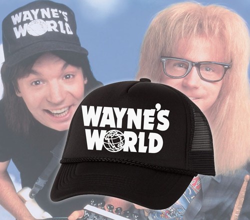 Wayne's World Hat Party Cosplay Trucker 