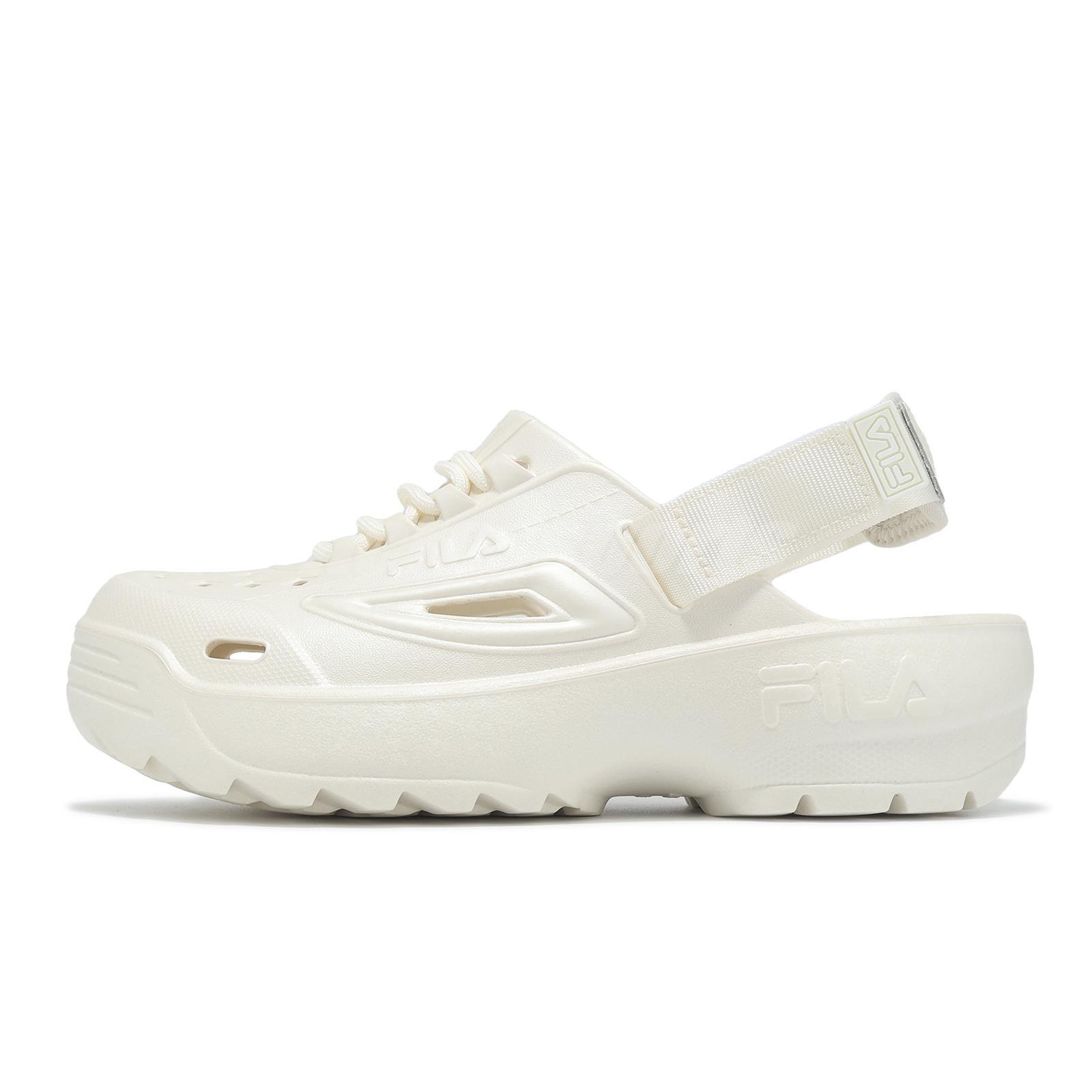 Sandalo Fila Subversion bianco uomo unisex slip on casual stile di vita cinturino