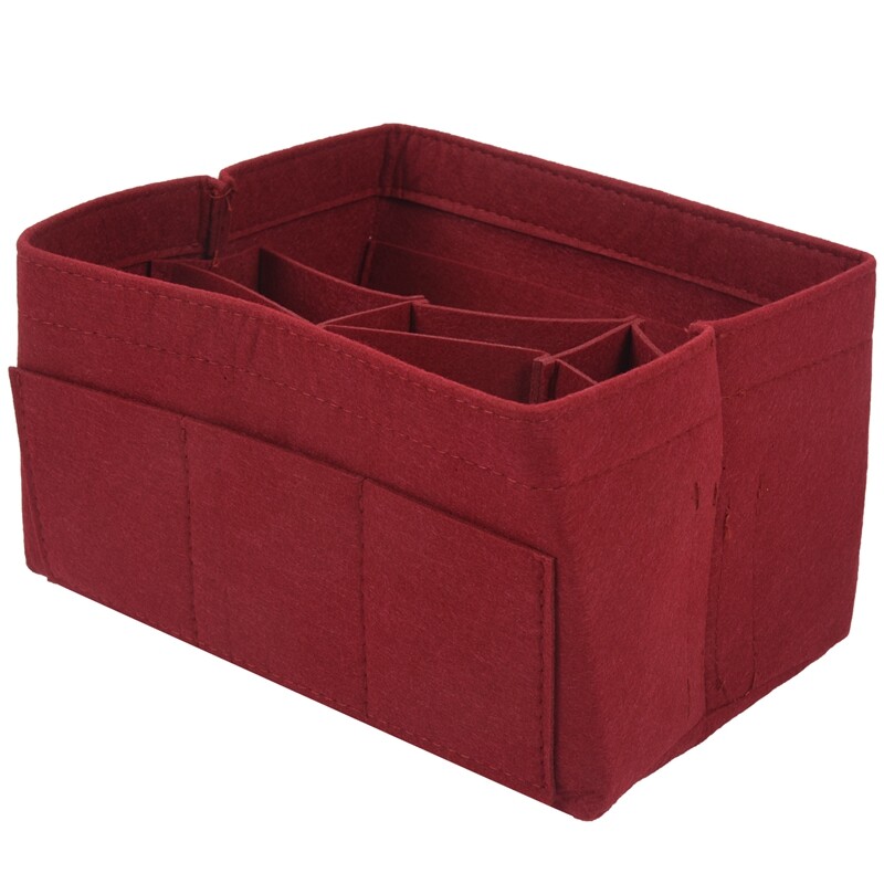 Felt Cloth Inner Bag Fits In Insert Handbag Multi-Pockets Bags h ...