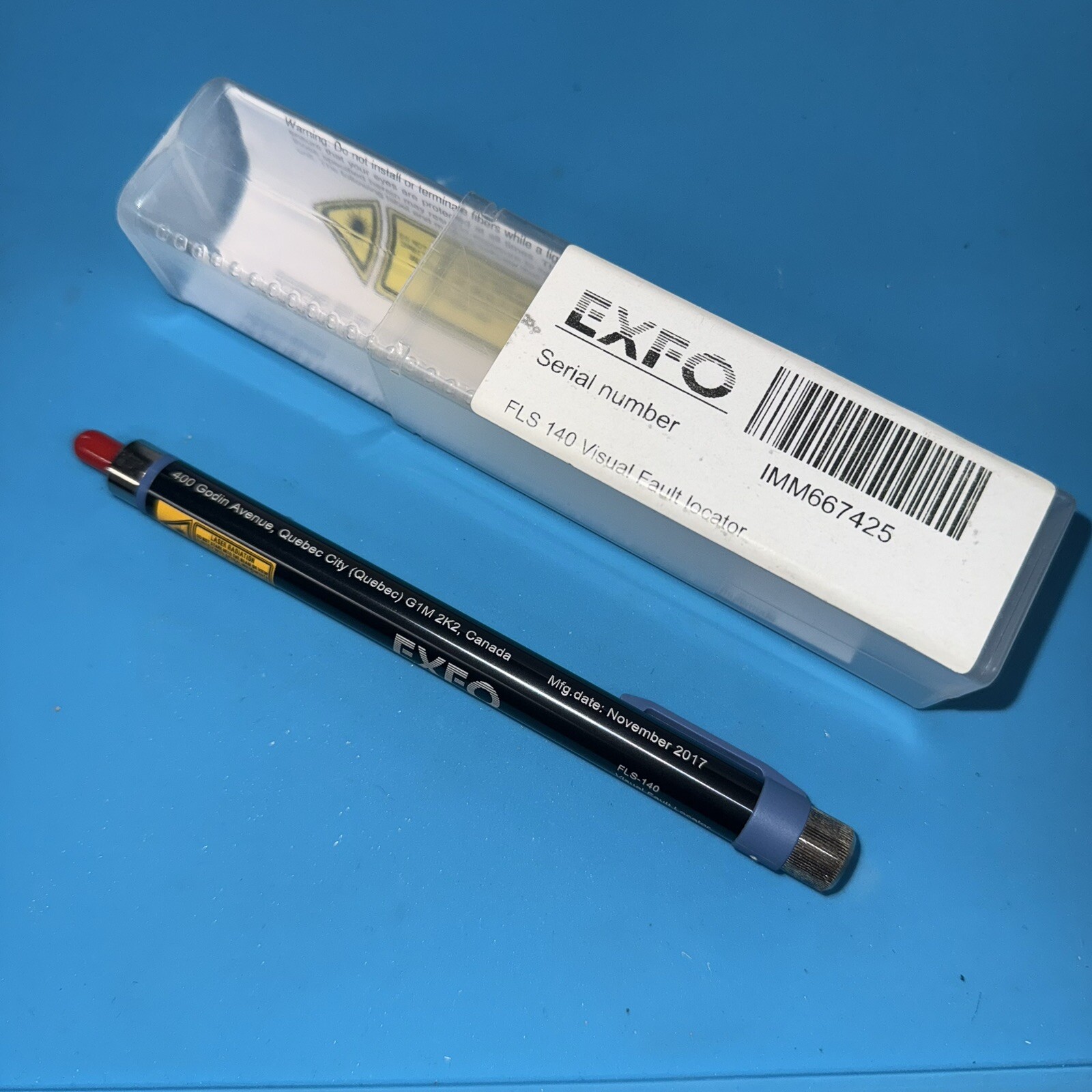EXFO FLS-140 Visual Fault Locator VFL 2.5mm