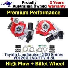 Turbo Pros GEN1 High Flow Billet Turbo For Toyota LandCruiser VDJ200 1VD 4.5L