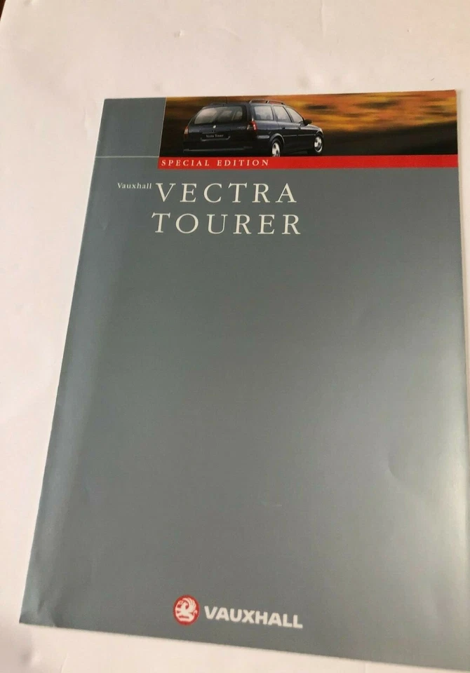 VAUXHALL VECTRA TOURER, TIGRA CHEQUER & CORSA SXI SPECIAL ED BROCHURES 1998 (3) - Image 2 of 4