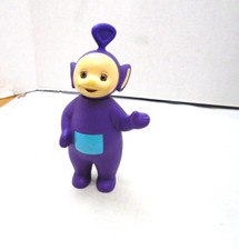 1998 PLAYSKOOL HASBRO RagDoll TELETUBBIES Tinky Winky Purple 7" Fig Plastic