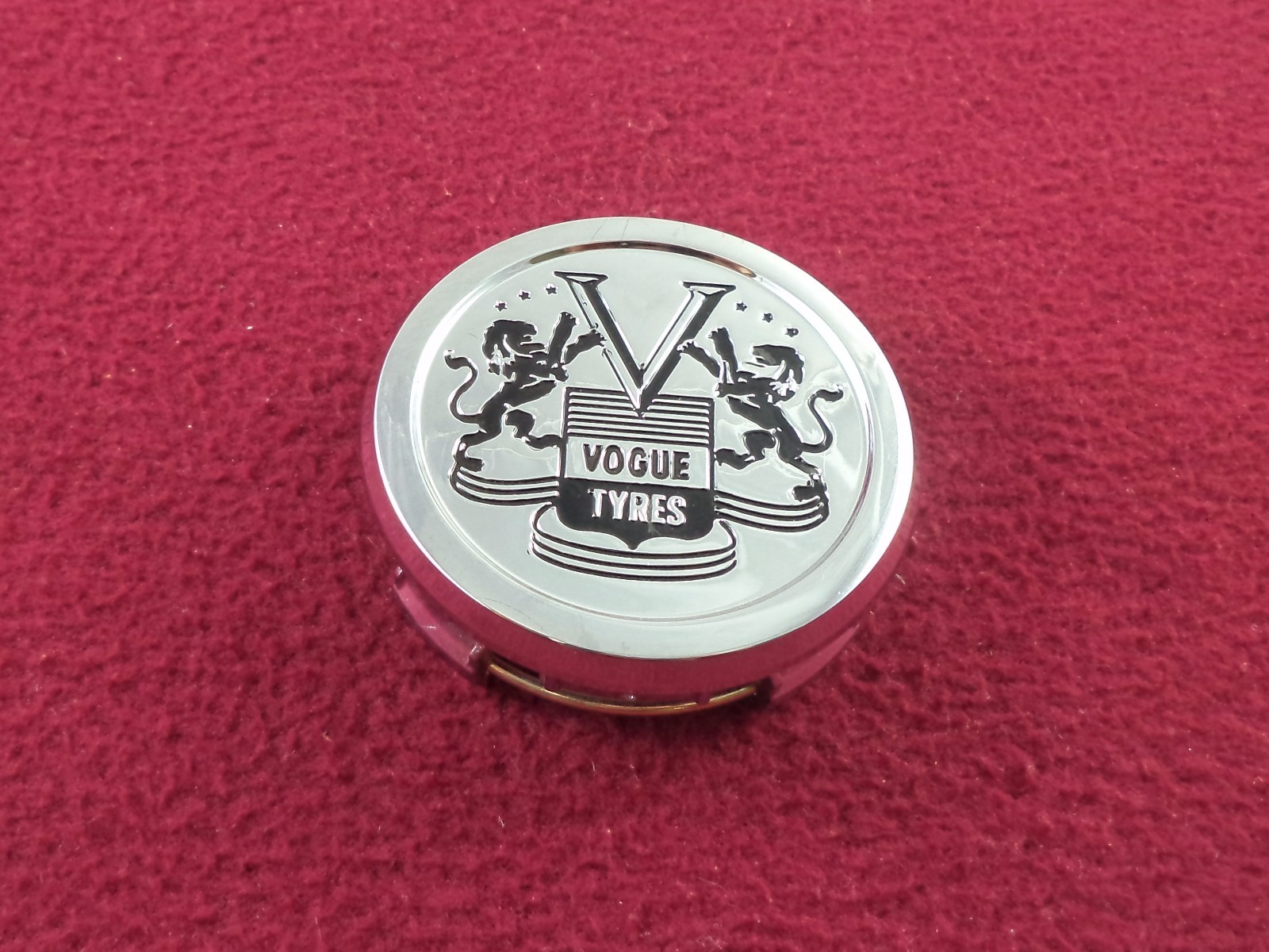 Vogue Tyres Wheels Chrome Custom Wheel Center Cap # 594K62 (1)