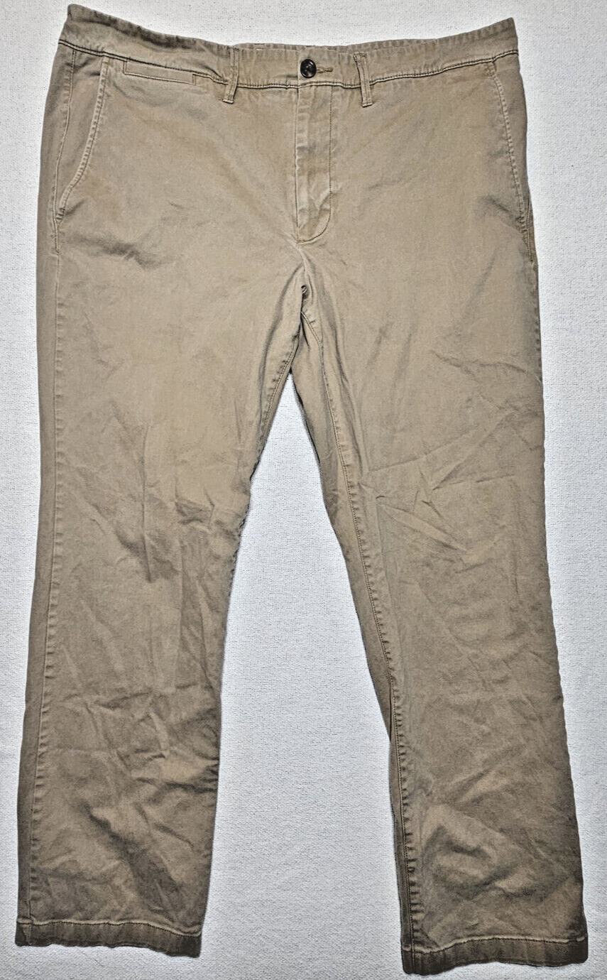 Goodfellow & Co Mens Straight Fit Hennepin Chino Pants Khaki 38x32