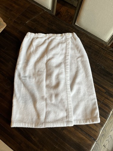 mark & graham terry spa wrap towel - Picture 2 of 5
