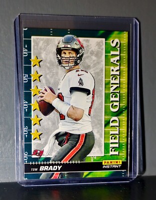 Tom Brady 2021 Panini NFL Instant Field Generals #30 Card 1 of 2088