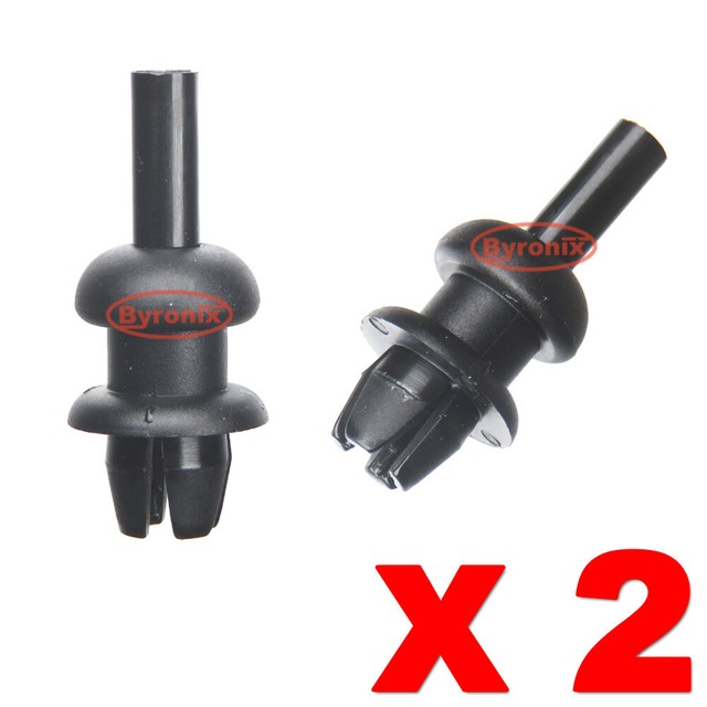 Genuine Nissan Qashqai Rear Parcel Shelf String Hanger Clips x2