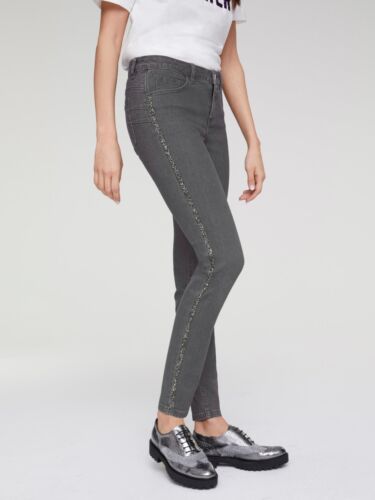 Mode von Heine Damen Hose Jeans Skinny graphit Gr. 22 NEU - Bild 1 von 3
