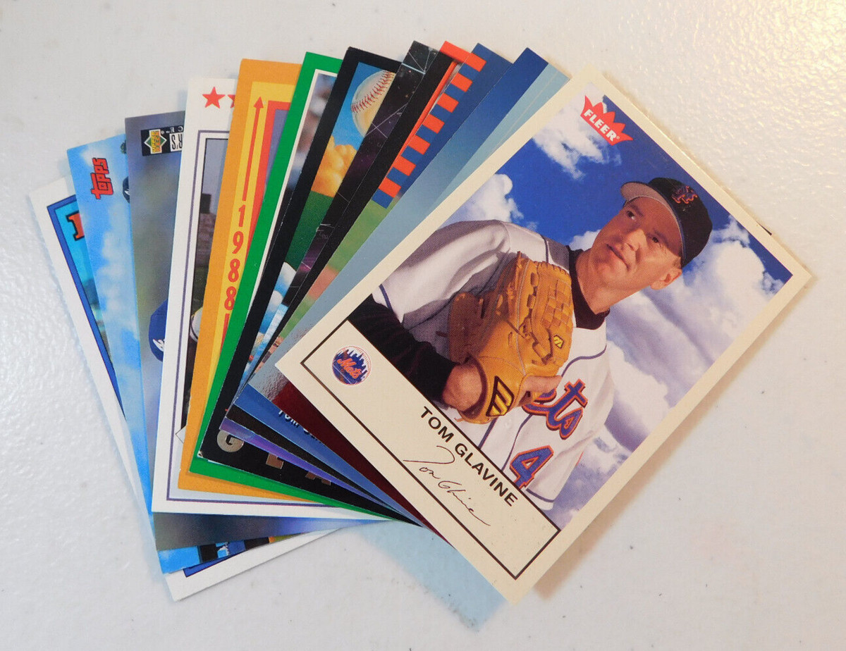 TOM GLAVINE HOF YOU PICK YOUR CARD ASSORTED YEARS & COMPANIES (item#M5)