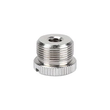 CAMVATE 5/8'' Male to 1/4-Inch Female Mic Screw Adapter Threaded For Microphone