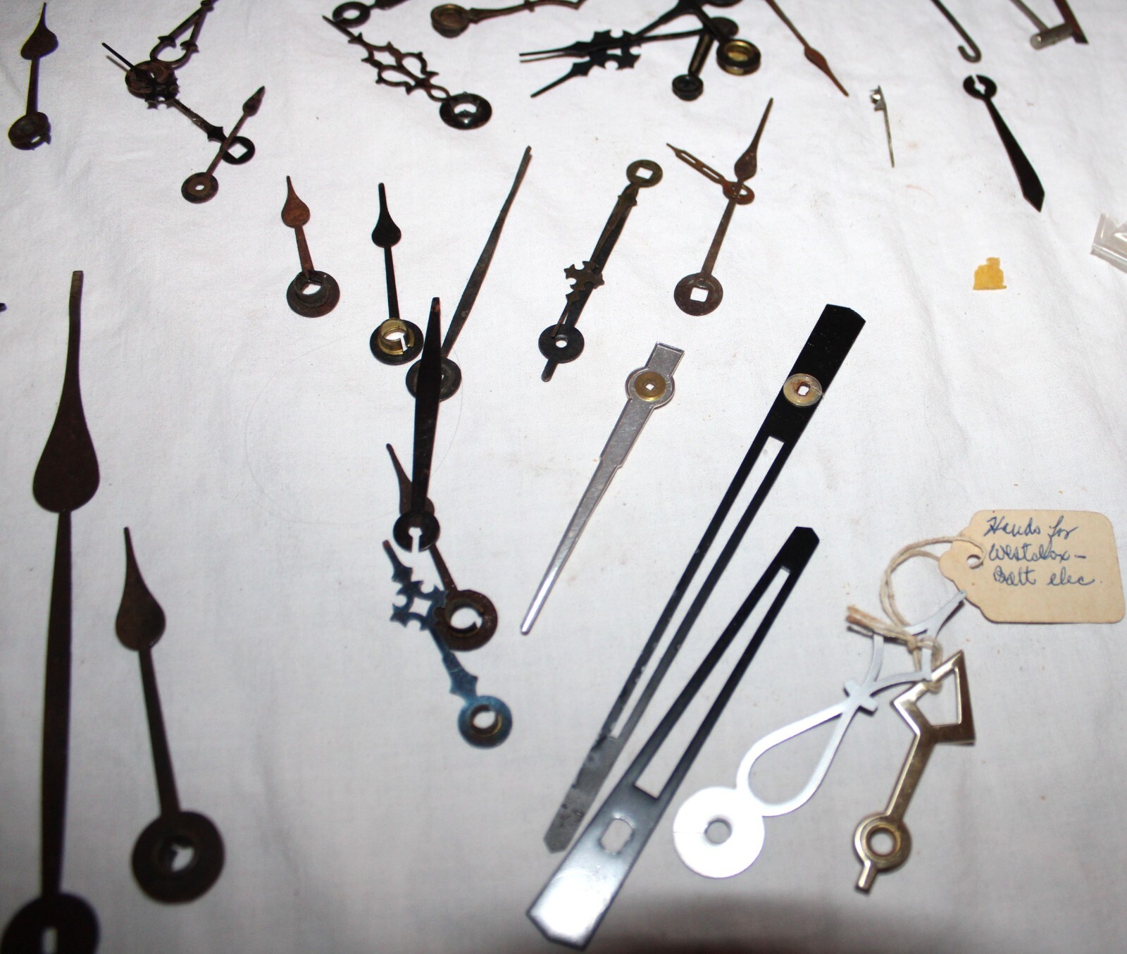 200+ VINTAGE & ANTIQUE CLOCK HANDS ALL SIZES + ODD PARTS/PIECES eBay