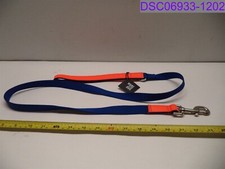 Ware of the Dog Blue Orange Nylon Leash 4' Length