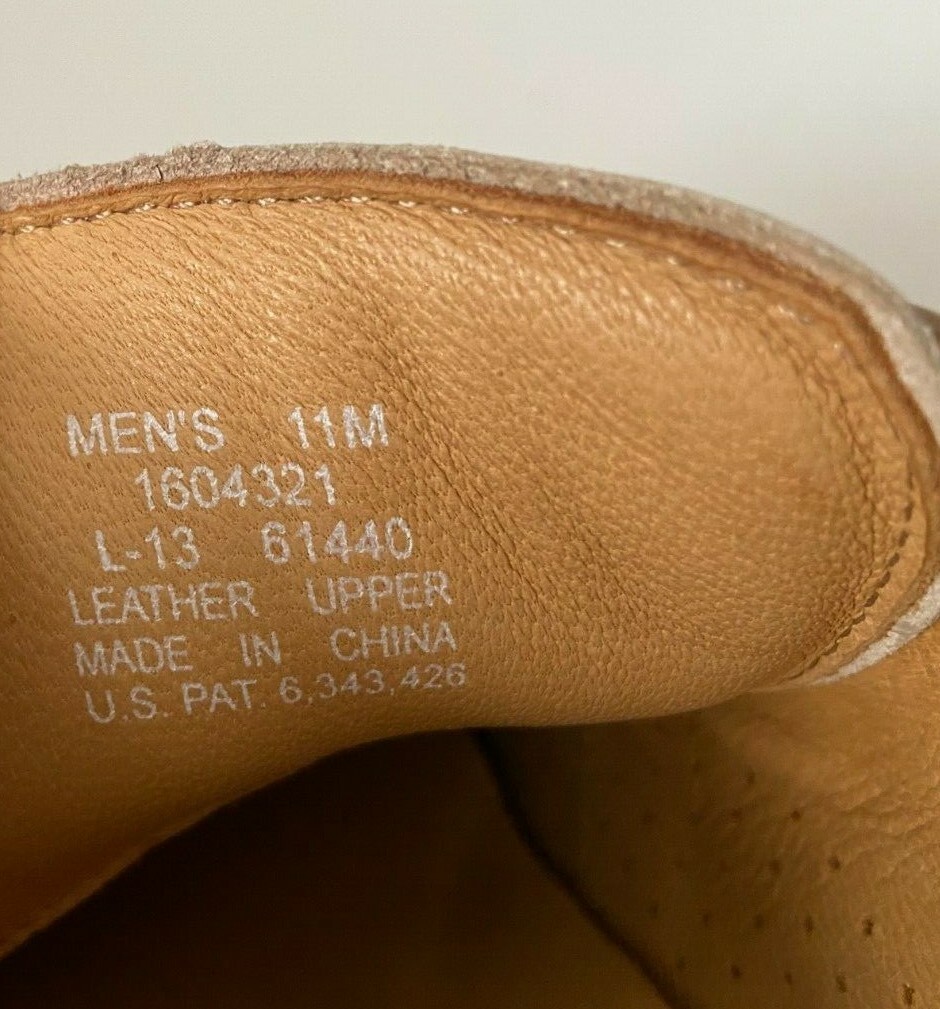 Chaussures Derby Homme Sperry Gold Cup Bellingham - Cuir Bout D'Aile (Wingtip) - Pointure 11 M US - Neuf Sans Boîte