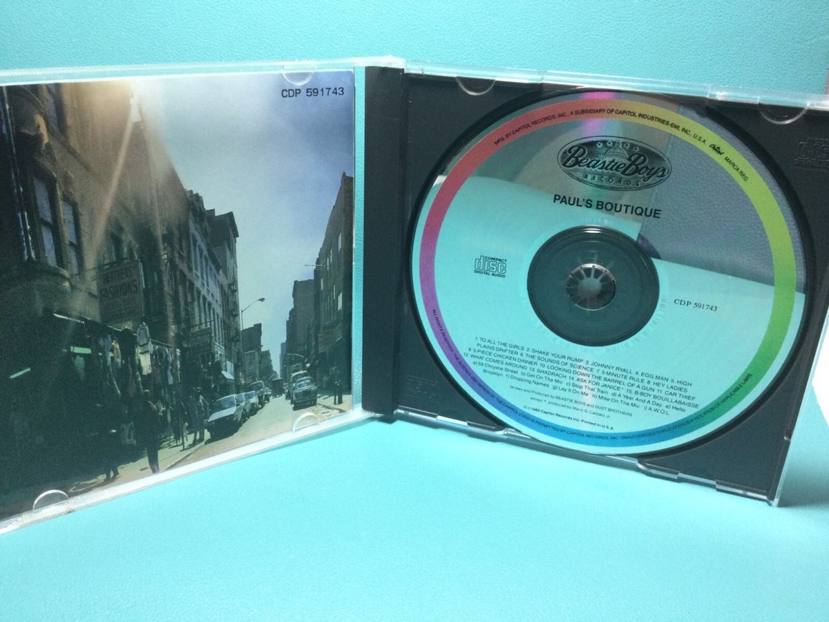 Paul's Boutique by BEASTIE BOYS (CD, Jan 1 1989 Capital CDP