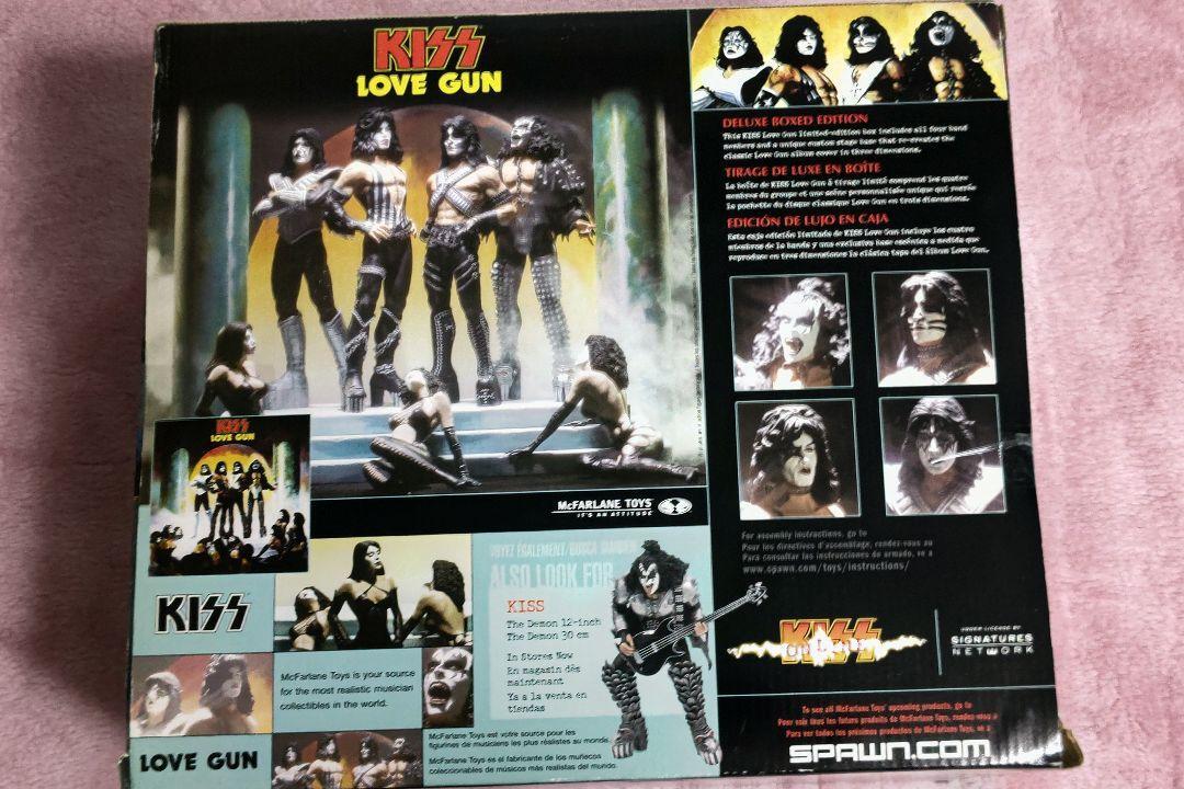 マクファーレントイズ　KISSラブガンDX　BOX　エディション　フィギュア KISS Love Gun Deluxe Box Edition McFarlane Toys | eBay