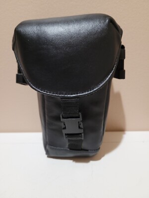 Coast Small Black Leather Case  See Descpt. & Pics Preowned