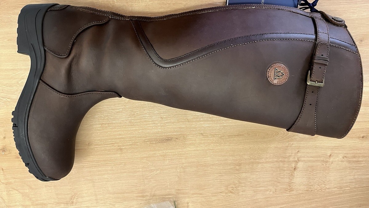 Mountain Horse Reitstiefel Reitstiefeletten Braun Leder Mountain