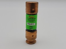 Bussmann FRN-R-15 Dual-Element Time-Delay Fuse 15 Amp 250VAC 125VDC Class RK5