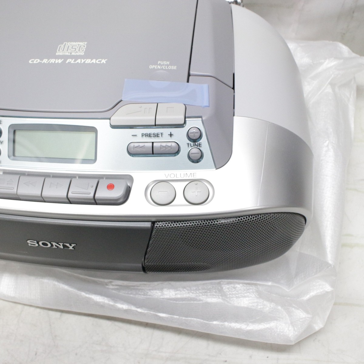Sony CFD-S01 CD/Radio/Cassette Boombox for sale online | eBay