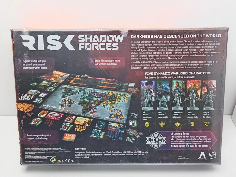 New Risk Shadow Forces Strategy Board Game by Hasbro BNIB - Image 2 of 4
