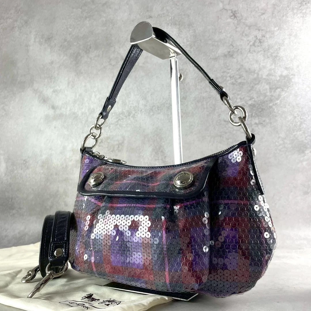 Coach Sequin Purple Bags & Handbags for Women for sale - eBay