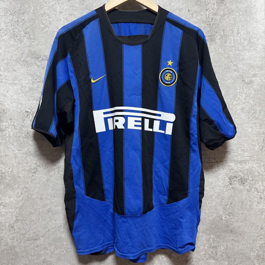 Nike Inter Milan 03/04 Stankovic Home Jersey Size L