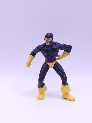 2006 MINI Marvel Hasbro CYCLOPS Action Figure / Cake Topper Approx. 2 1/4 ''