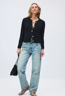 ba&sh Gilet Gaspard Cardigan Size Small MSRP $380