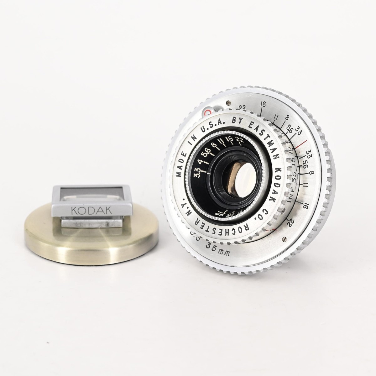 【希少】Kodak Ektra Ektar 35mm f/3.3 レンズ Kodak Ektar 35mm f3.3 Lens for Ektra Rangefinder 35/3.3 #305 | eBay