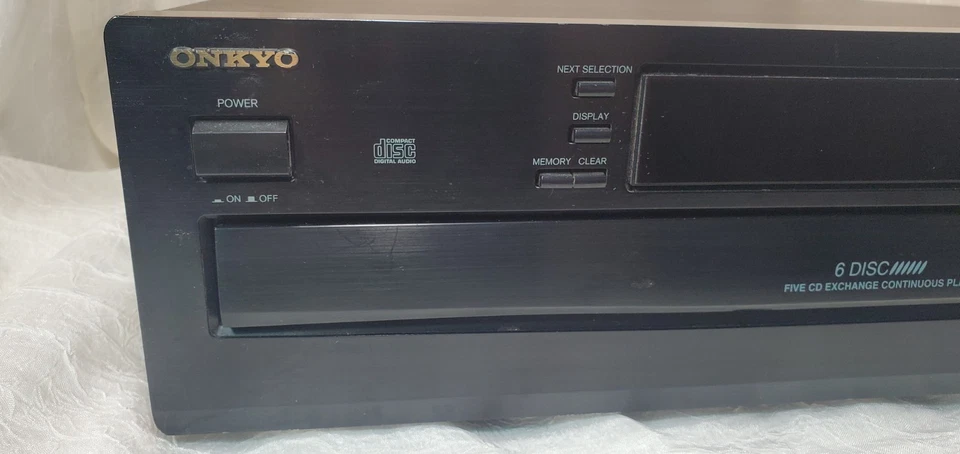 Onkyo 6 Disc CD Changer Player DX-C340 Compact Carousel Home Audio Audiophile - Image 2 of 4
