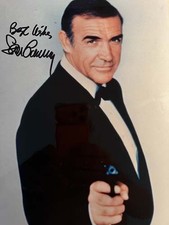 GENUINE SEAN CONNERY 007 JAMES BOND SIGNED AUTOGRAPH NSNA 1983 FULL HISTORY