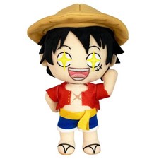 One Piece - Luffy Change Face 8" Plush Great Eastern NP4726