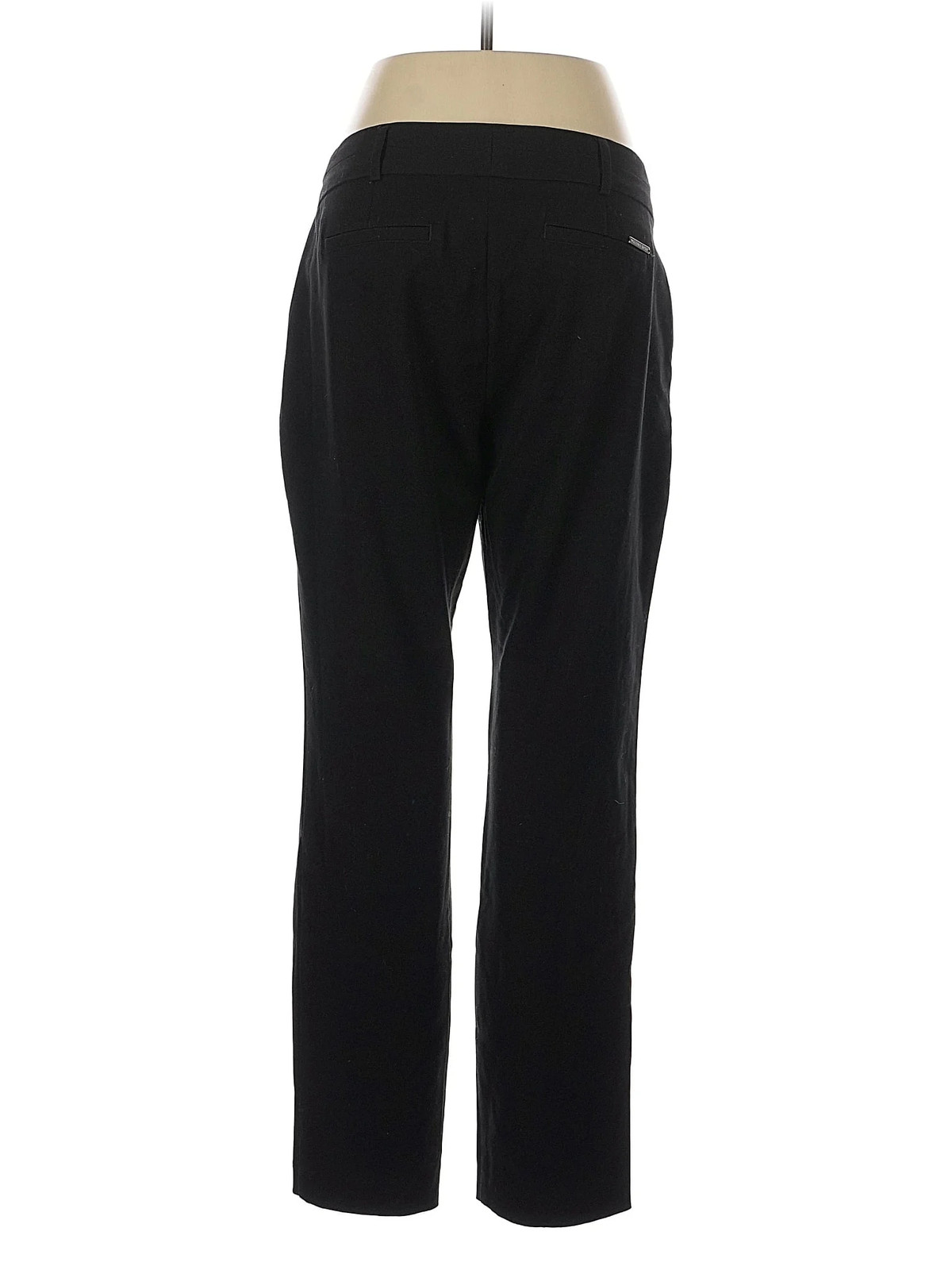 MICHAEL Michael Kors Women Black Dress Pants 10 thumbnail 2