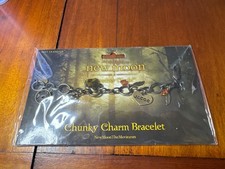 The Twilight Saga ~ New Moon ~ Chunky Charm Bracelet E ~ New In Original Package