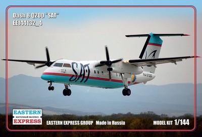 Eastern Express 1/144 Bombardier Dash 8 Q200 SAT Airlines Model Kit
