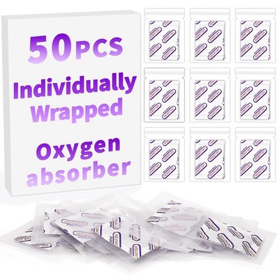 Einzeln Verpackt - Sauerstoffabsorber Für Die Lebensmittellagerung 500CC (50 Pac