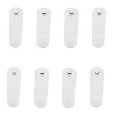 OZXNO 8 Pcs AAA to AA Battery Adapter Transparent Converter to...