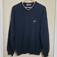 VTG y2k Navy blue Chaps Ralph Lauren knit sweater