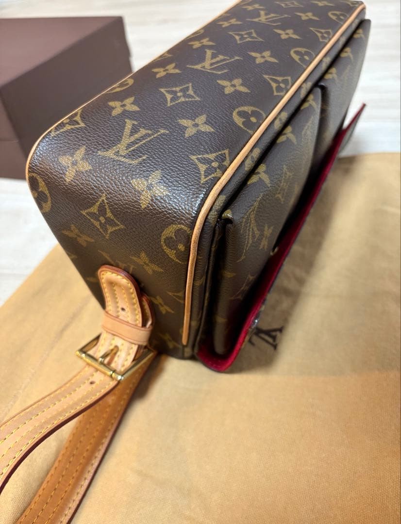 Louis Vuitton Viva Cite MM M51164 Monogram Canvas Brown Shoulder Bag image 5