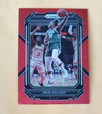 2022-23 Prizm Fast Break Red 1/100 Jrue Holiday #113 First Print SP Rare 