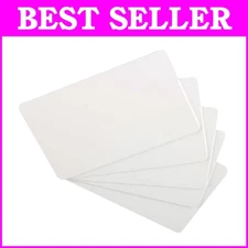 Graphic Quality Blank PVC Cards - 500 Pack for ID & Access Card Printing