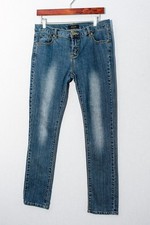 Bogari Jeans Size 29 blue denim straight leg Western