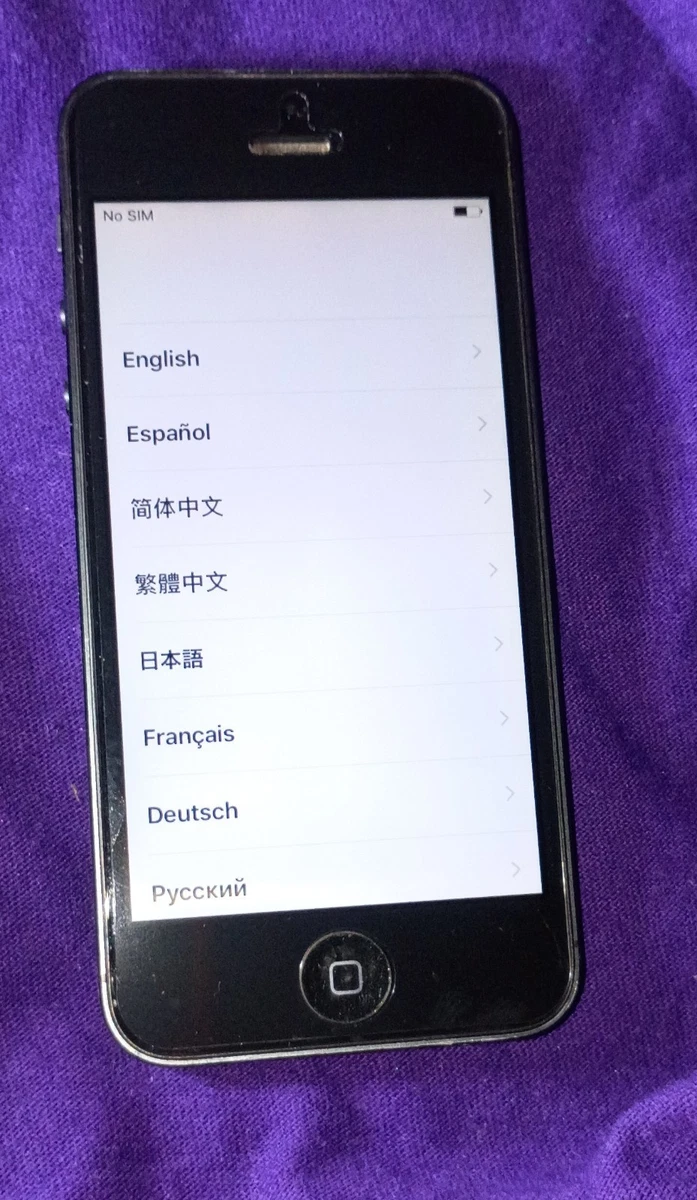 iPhone 5 64GB iOS for sale | eBay